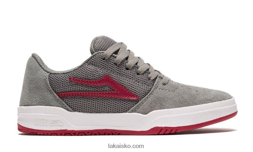 Brighton børne skateboard sko grå 4T8Z8F182 Lakai