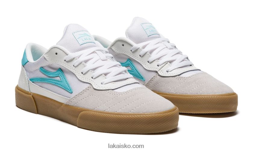 cambridge skateboard sko hvid 4T8Z8F198 Lakai