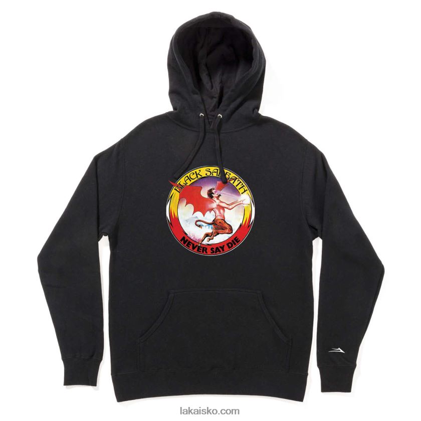 sabbat aldrig sige dø pullover sort 4T8Z8F361 Lakai